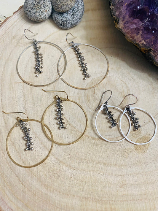 Best-selling Caviar chain Hoops - size large