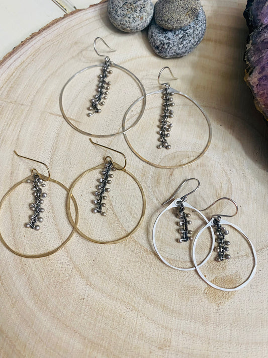 Best-selling Caviar chain Hoops - size small