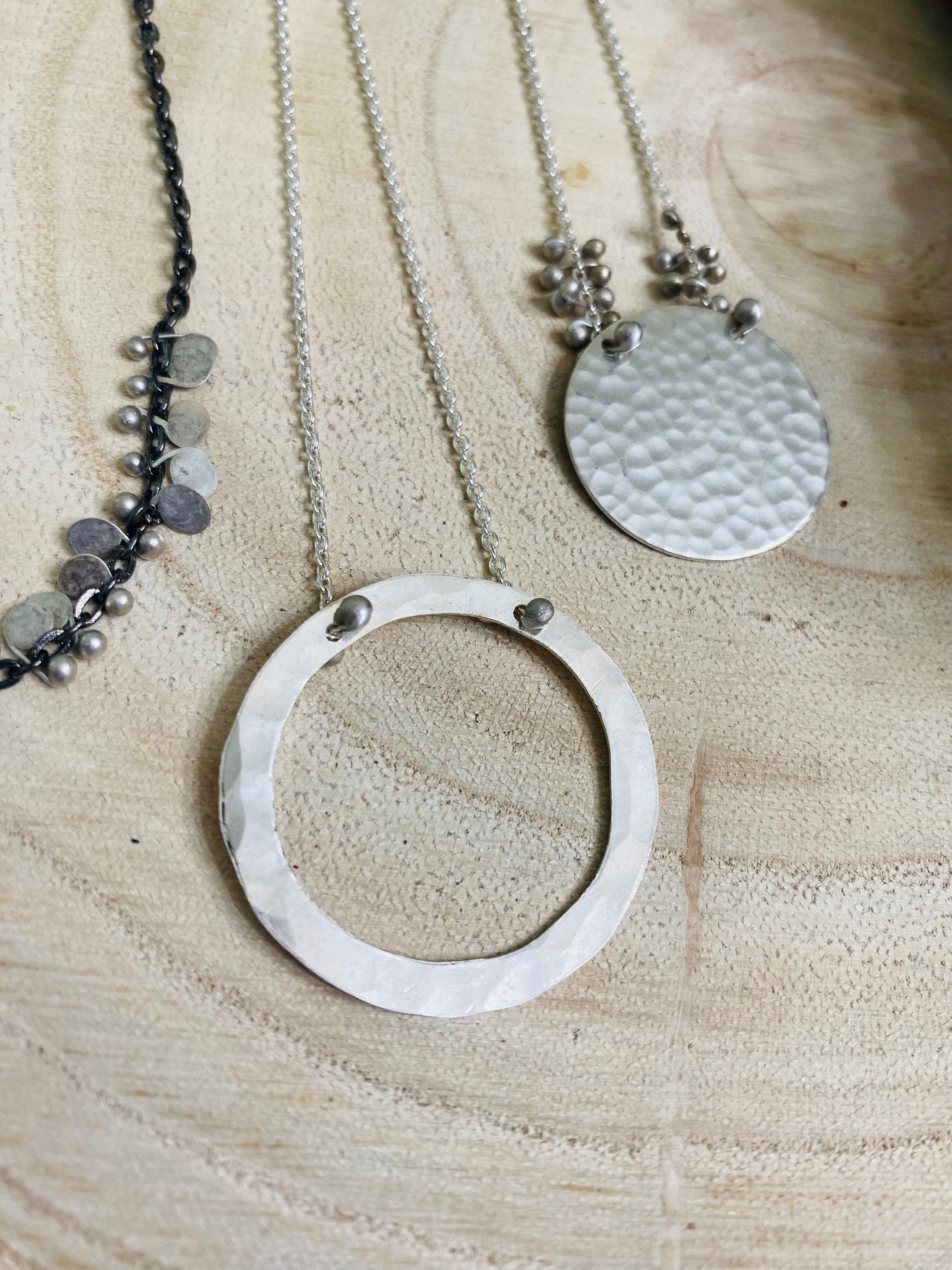 Circle of Life Necklace in Sterling Silver