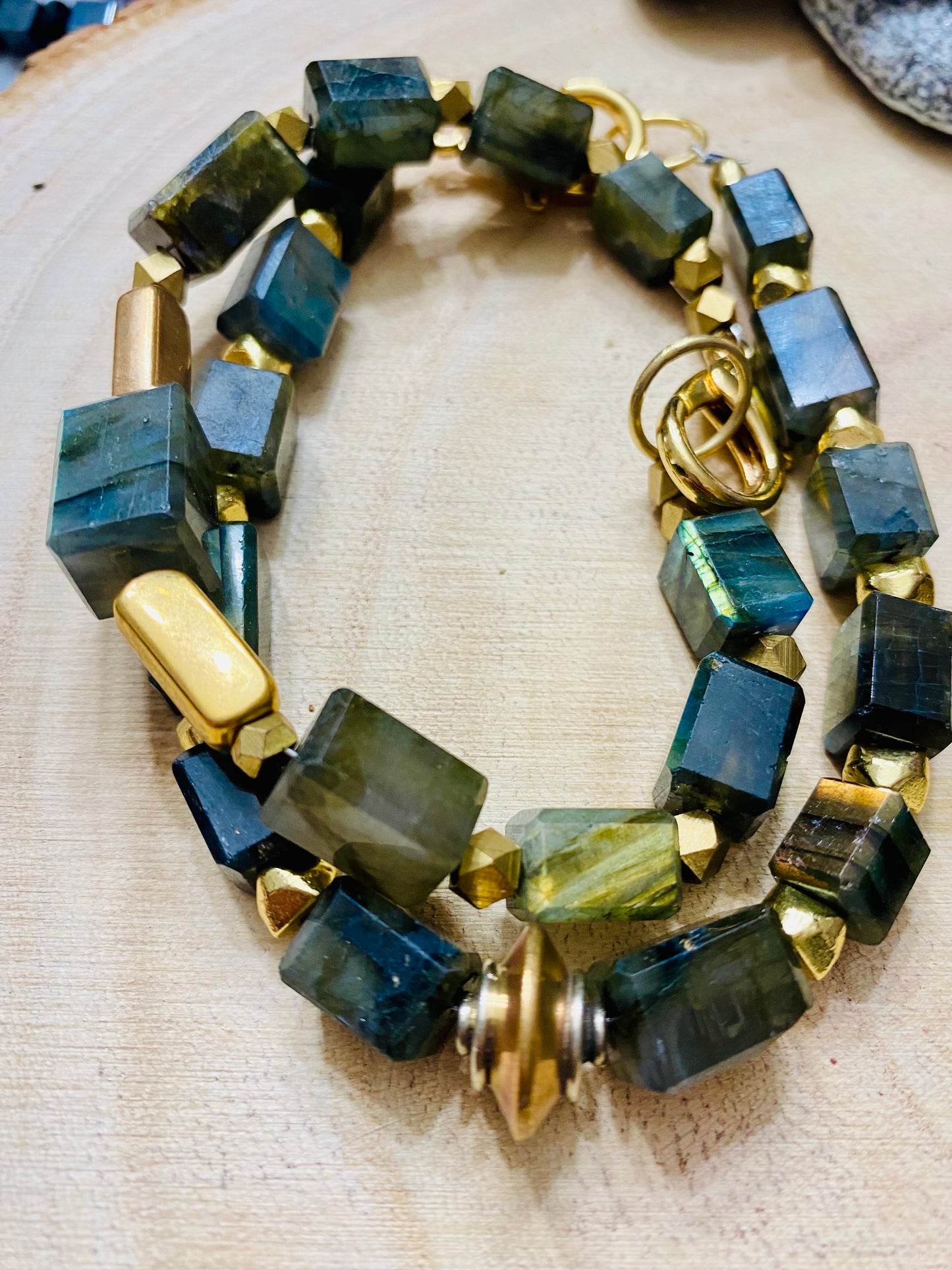 Incredible men’s Labradorite Bracelet #1